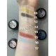 Тіні для повік перламутрові суперстійкі IMPALA Eyeshadow № 11 Midnight Black